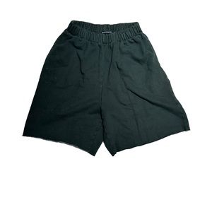 Brandy Melville Green Rosa Sweatshorts